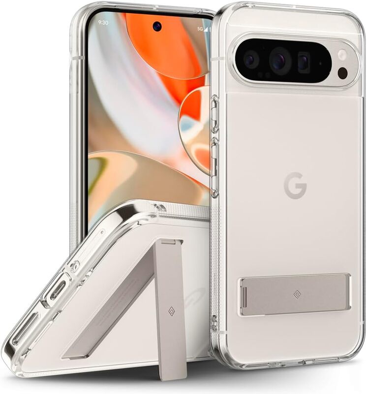 Caseology Google Pixel 9 / Pixel 9 PRO Capella Kickstand case cover - Ivory